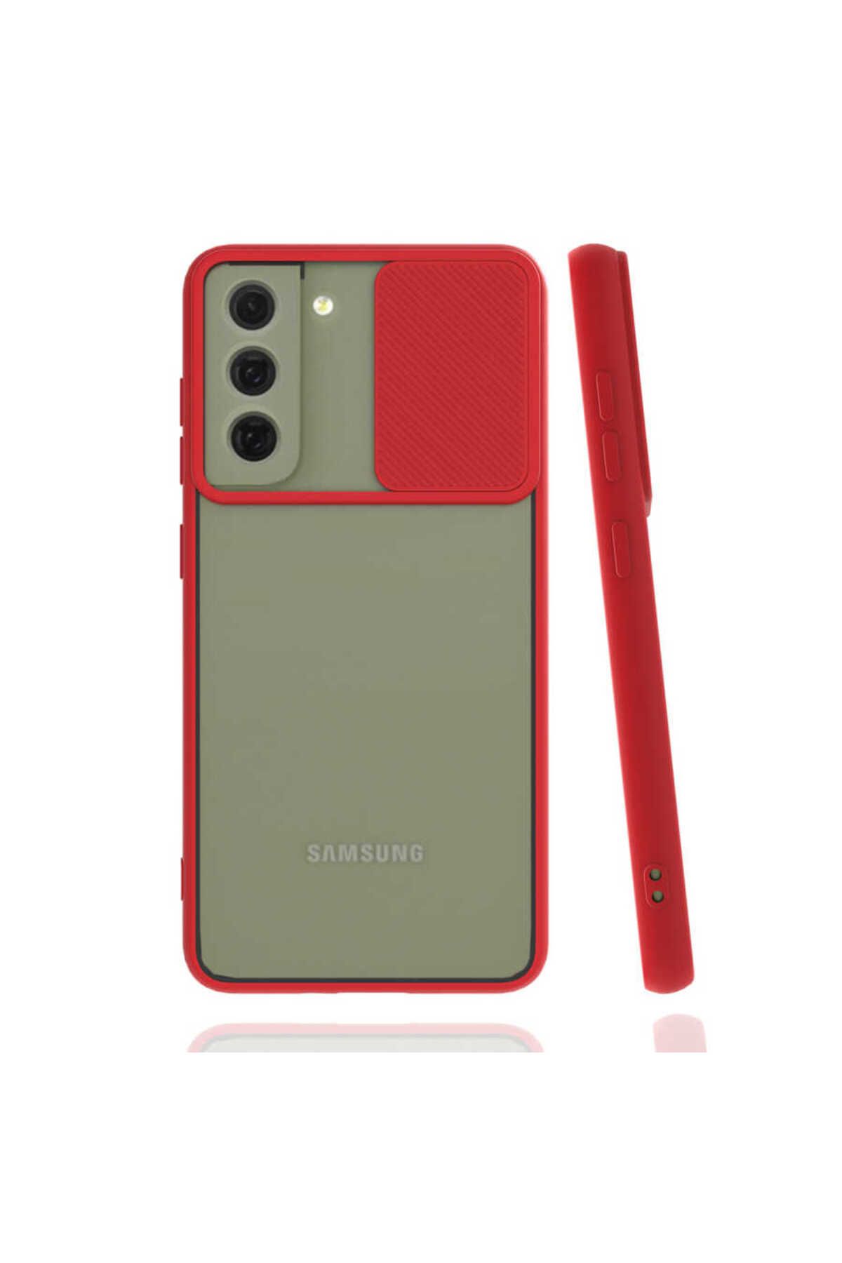 Galaxy S22 Plus Uyumlu Zore LCSMX-i Kılıf-Kırmızı