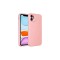 iPhone 11 Uyumlu Kamera Korumalı Simli Lüks Zore Koton Kılıf-Pembe