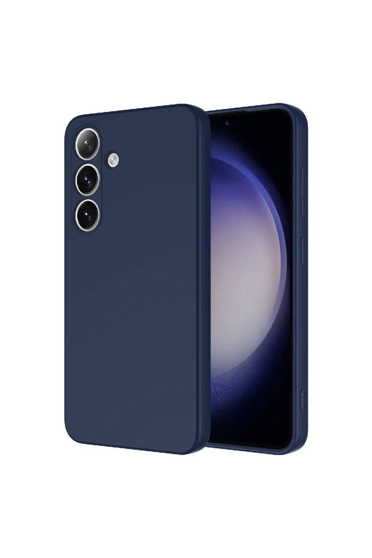 Galaxy S24 Uyumlu Zore Mara Lansman Kılıf-Lacivert