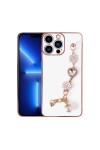 iPhone 12 Pro Max Uyumlu El Tutamaçlı Kamera Korumalı Zore Taka Silikon Kılıf-Beyaz iPhone 12 Pro Max Uyumlu El Tutamaçlı Kamera Korumalı Zore Taka Silikon Kılıf-Beyaz