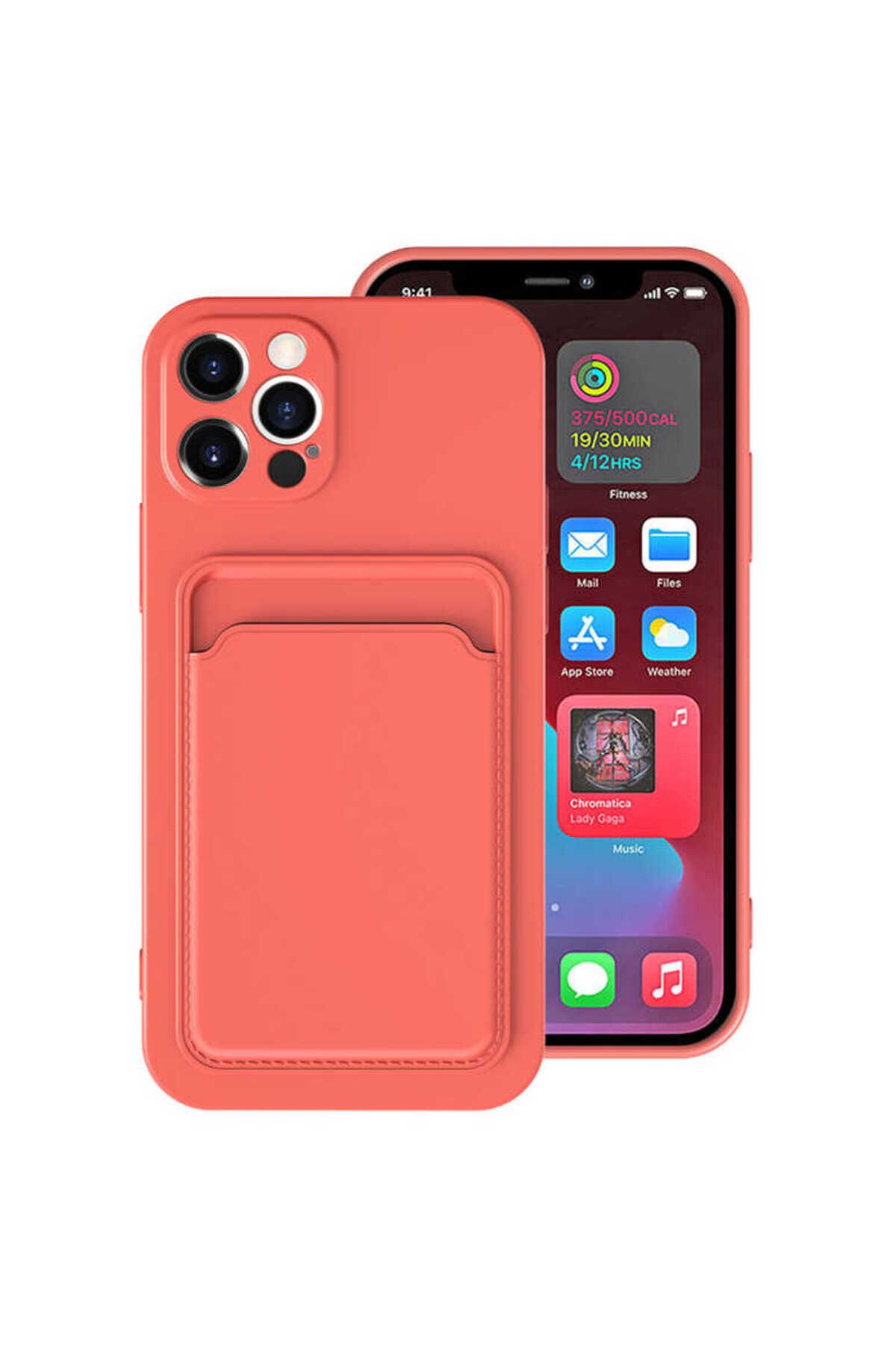 iPhone 12 Pro Uyumlu Ofix Kılıf-Koyu Turuncu iPhone 12 Pro Uyumlu Ofix Kılıf-Koyu Turuncu