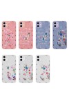 iPhone 11 Uyumlu Desenli Sert Silikon Zore Mumila Kılıf-White Cat iPhone 11 Uyumlu Desenli Sert Silikon Zore Mumila Kılıf-White Cat
