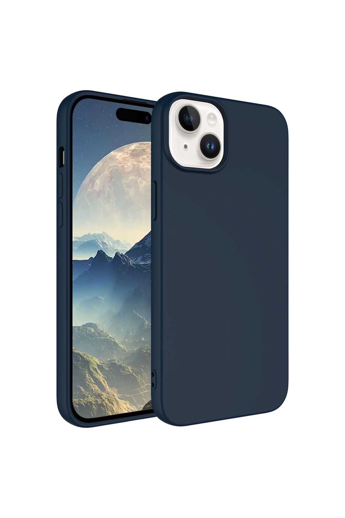 iPhone 15 Uyumlu Zore LSR Lansman Kılıf-Lacivert