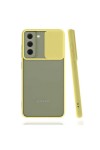 Galaxy S22 Plus Uyumlu Zore LCSMX-i Kılıf-Sarı Galaxy S22 Plus Uyumlu Zore LCSMX-i Kılıf-Sarı