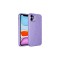 iPhone 11 Uyumlu Kamera Korumalı Simli Lüks Zore Koton Kılıf-Mor