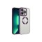iPhone 11 Pro Max Uyumlu Kamera Korumalı Logo Gösteren Zore Omega Kılıf-Derin Mor