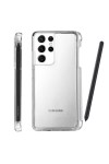 Galaxy S21 Ultra Uyumlu Zore Kalem Bölmeli Süper Silikon Kılıf-Renksiz Galaxy S21 Ultra Uyumlu Zore Kalem Bölmeli Süper Silikon Kılıf-Renksiz