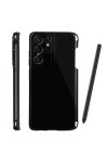 Galaxy S21 Ultra Uyumlu Zore Kalem Bölmeli Süper Silikon Kılıf-Renksiz Galaxy S21 Ultra Uyumlu Zore Kalem Bölmeli Süper Silikon Kılıf-Renksiz