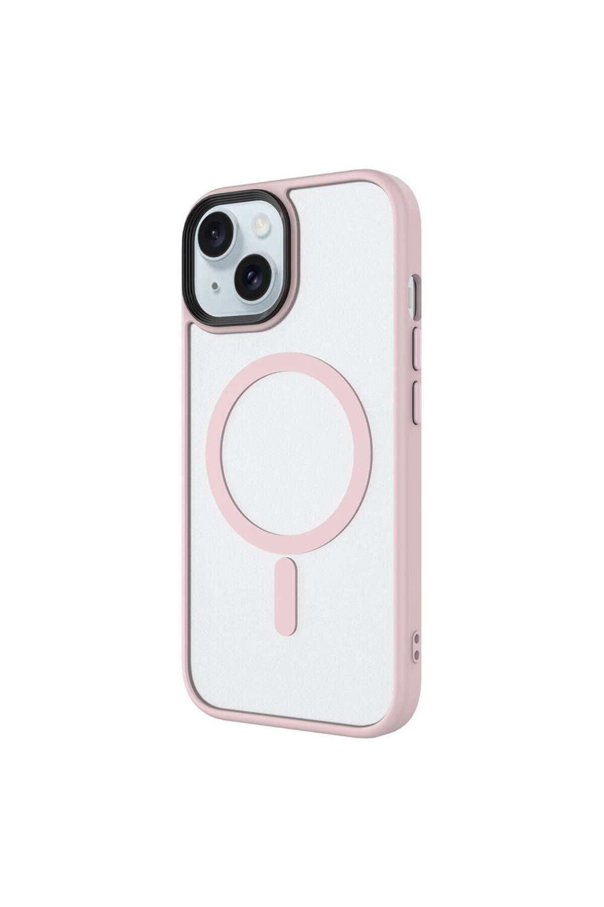 iPhone 15 Pro Uyumlu Mat Arka Yüzey Wireless Şarj Özellikli Zore Flet Magsafe Kılıf-Yeşil iPhone 15 Pro Uyumlu Mat Arka Yüzey Wireless Şarj Özellikli Zore Flet Magsafe Kılıf-Yeşil