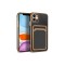 iPhone 11 Uyumlu Zore Bark Kartlıklı Kılıf-Siyah