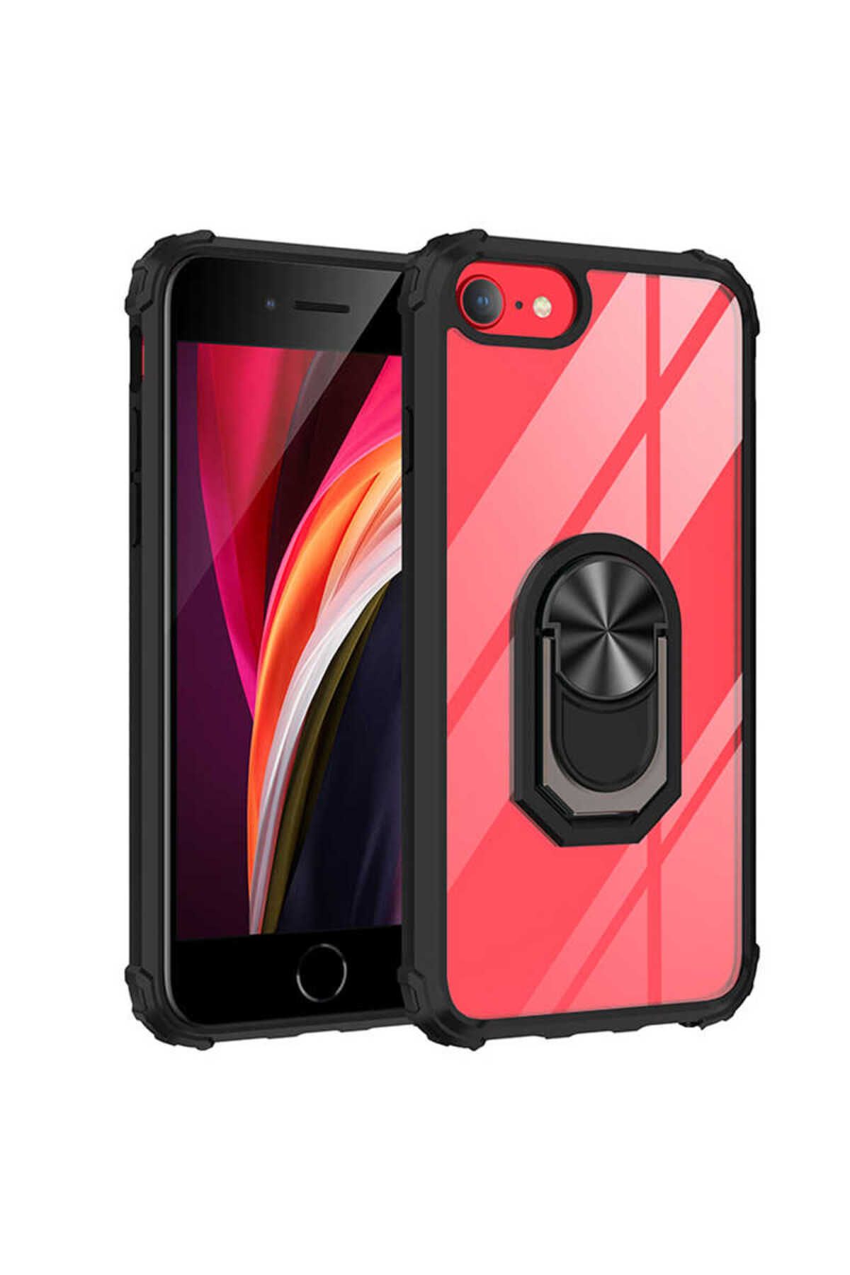iPhone SE 2022 Uyumlu Zore Mola Kılıf-Siyah
