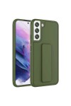 Galaxy S22 Plus Uyumlu Zore Qstand Kılıf-Koyu Yeşil Galaxy S22 Plus Uyumlu Zore Qstand Kılıf-Koyu Yeşil