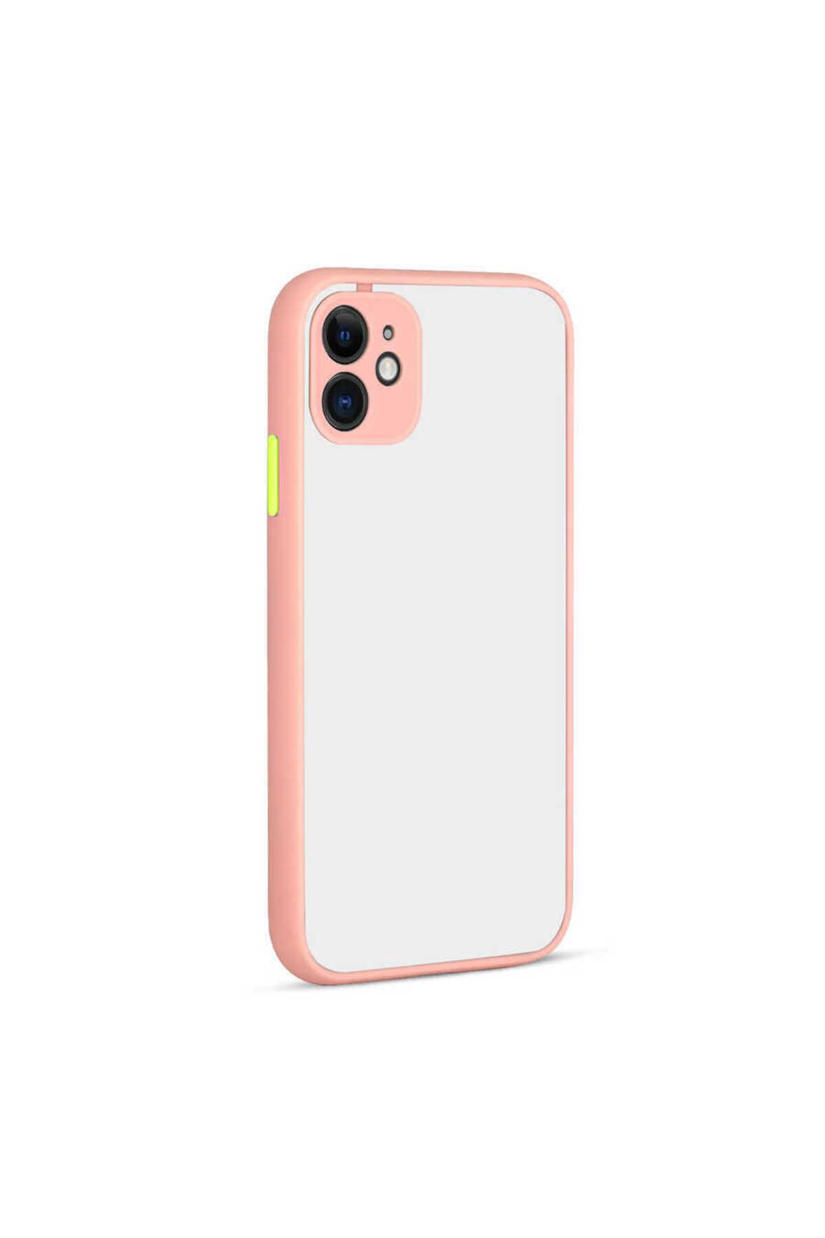 iPhone 11 Uyumlu Zore Hux Kılıf-Pembe