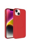 iPhone 14 Uyumlu Magsafe Wireless Şarj Özellikli Pastel Renk Silikon Zore Plas Kılıf-Kırmızı iPhone 14 Uyumlu Magsafe Wireless Şarj Özellikli Pastel Renk Silikon Zore Plas Kılıf-Kırmızı