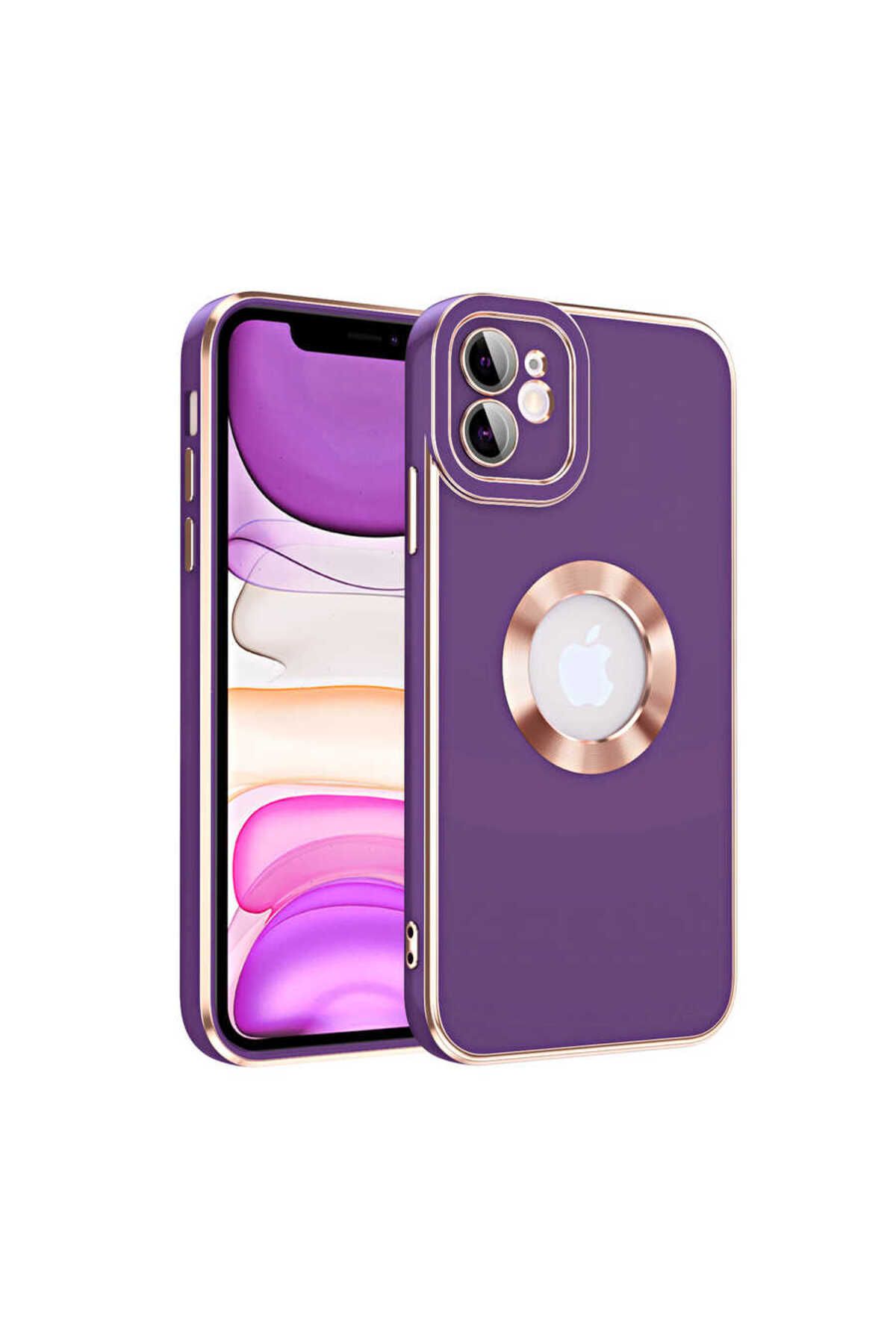 iPhone 11 Uyumlu Zore Kongo Kılıf-Koyu Mor