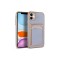 iPhone 11 Uyumlu Zore Bark Kartlıklı Kılıf-Lila