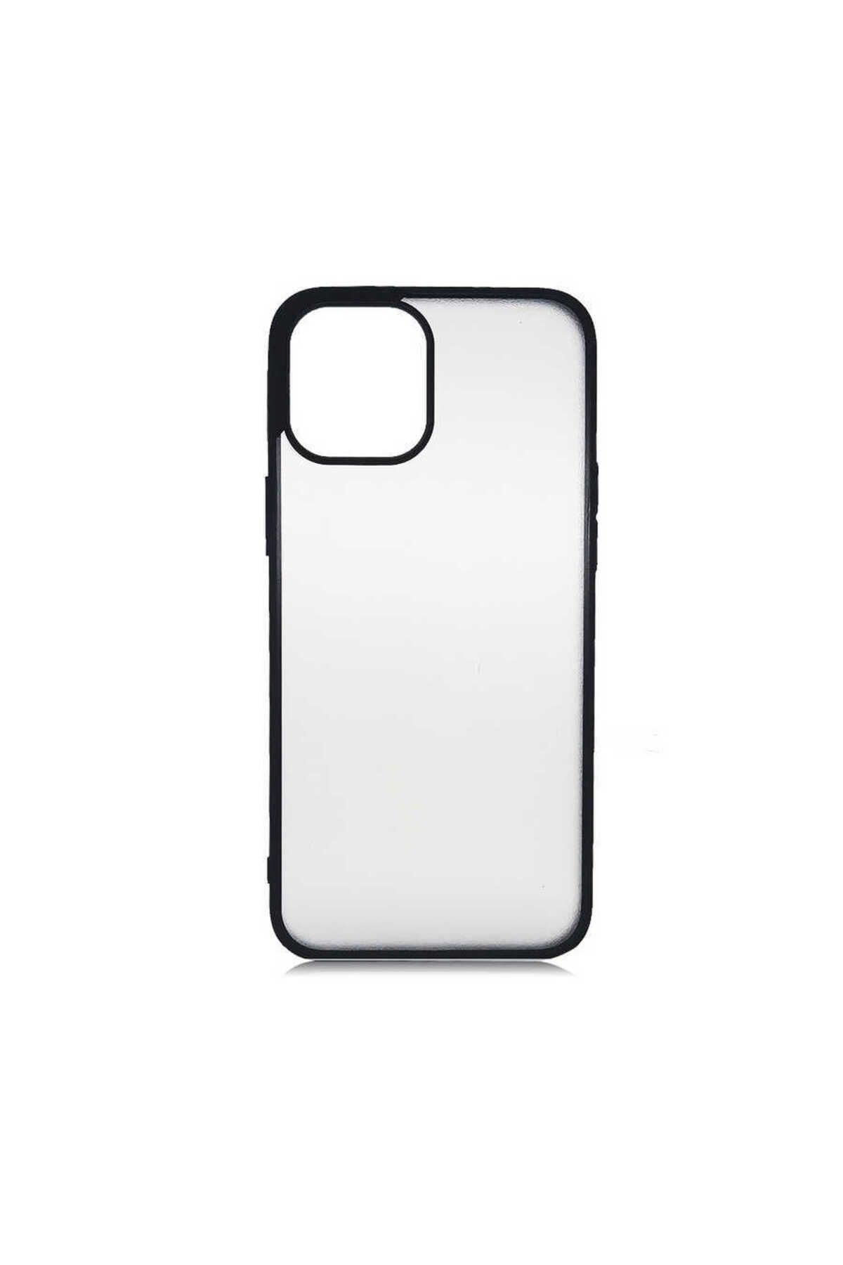 iPhone 12 Mini Uyumlu Zore Mess Kılıf-Siyah