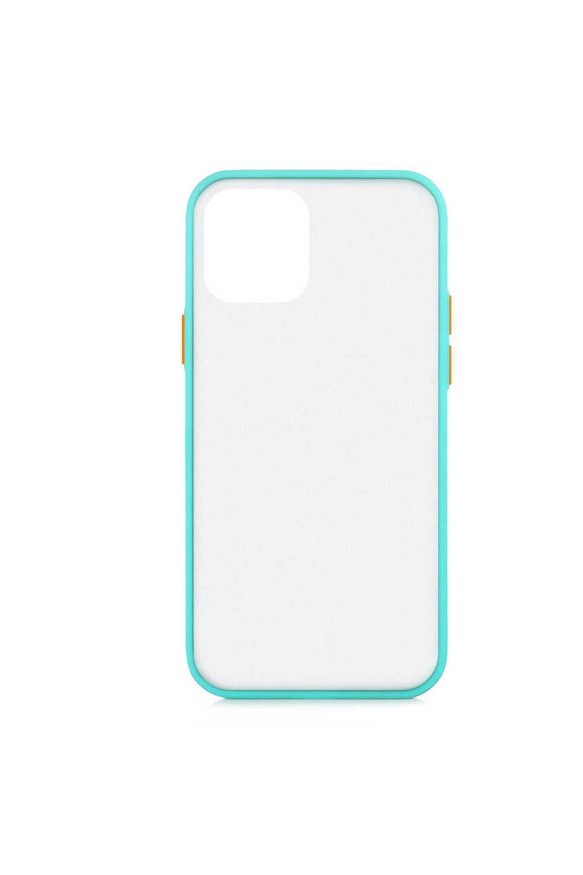iPhone 12 Mini Uyumlu Zore Fri Silikon-Turkuaz