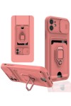 iPhone 11 Uyumlu Pelit Kılıf-Pembe iPhone 11 Uyumlu Pelit Kılıf-Pembe