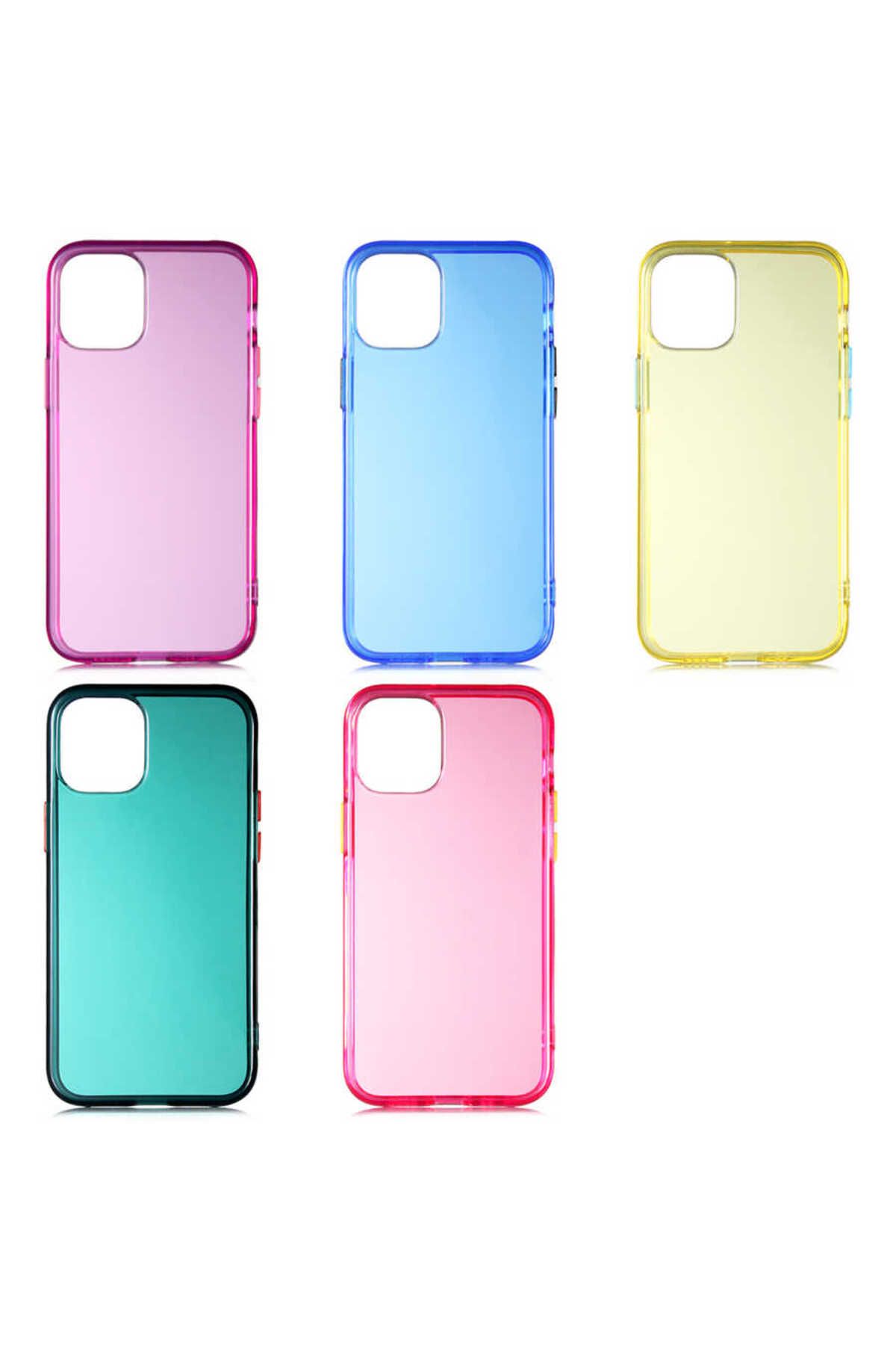 iPhone 12 Mini Uyumlu Zore Bistro Kılıf-Mavi