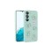 Galaxy S21 FE Uyumlu Kabartma Figürlü Parlak Zore Toys Silikon Kılıf-Açık Yeşil