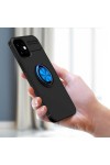 iPhone 12 Mini Uyumlu Zore Ravel Silikon Kılıf-Siyah-Kırmızı iPhone 12 Mini Uyumlu Zore Ravel Silikon Kılıf-Siyah-Kırmızı