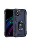 iPhone 12 Mini Uyumlu Zore Vega Kılıf-Mavi iPhone 12 Mini Uyumlu Zore Vega Kılıf-Mavi