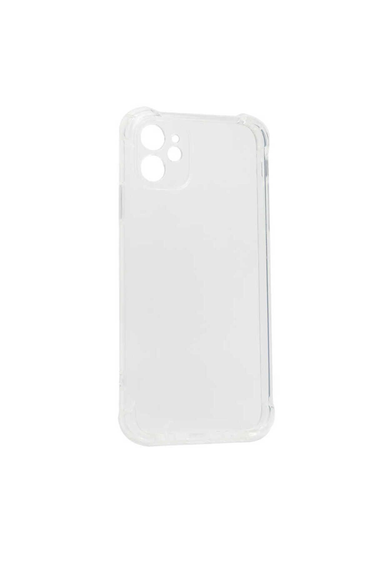 iPhone 11 Uyumlu Zore Kamera Korumalı Nitro Anti Shock Silikon-Renksiz