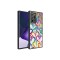 Galaxy Note 20 Ultra Uyumlu Aynalı Desenli Kamera Korumalı Parlak Zore Mirror Kılıf-Kalp