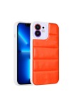 iPhone 11 Uyumlu Kamera Korumalı Airbagli Renkli Zore Seksek Kılıf-Turuncu iPhone 11 Uyumlu Kamera Korumalı Airbagli Renkli Zore Seksek Kılıf-Turuncu