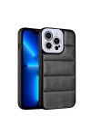 iPhone 12 Pro Max Uyumlu Kamera Korumalı Airbagli Renkli Zore Seksek Kılıf-Siyah iPhone 12 Pro Max Uyumlu Kamera Korumalı Airbagli Renkli Zore Seksek Kılıf-Siyah