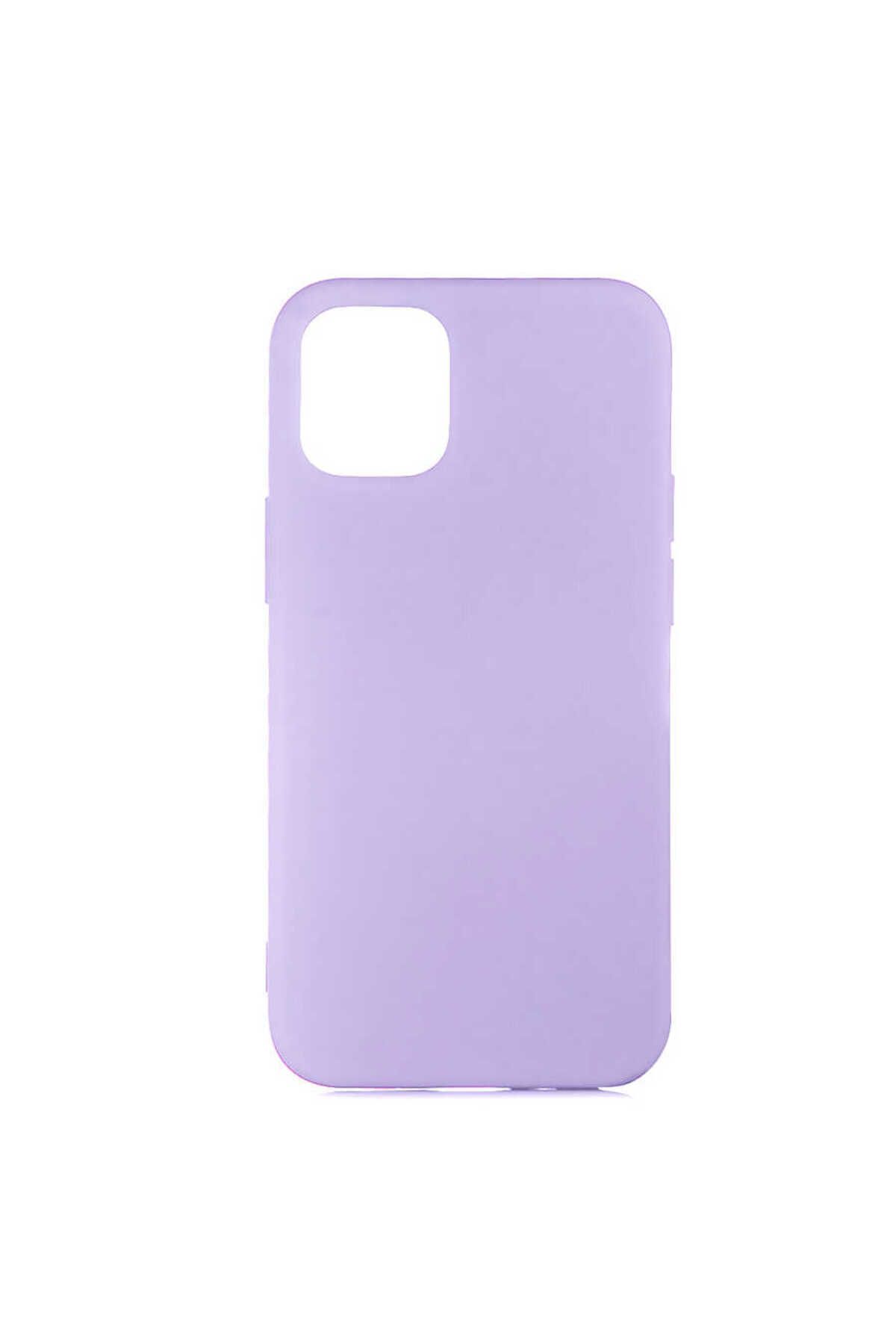 iPhone 12 Mini Uyumlu Zore LSR Lansman Kılıf-Açık Mor