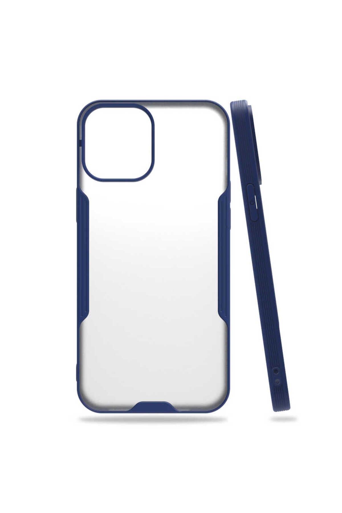 iPhone 12 Mini Uyumlu Zore Parfe Kılıf-Lacivert