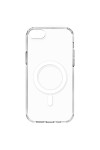 iPhone SE 2022 Uyumlu Magsafe Şarj Özellikli Şeffaf Sert PC Zore Embos Kılıf-Renksiz iPhone SE 2022 Uyumlu Magsafe Şarj Özellikli Şeffaf Sert PC Zore Embos Kılıf-Renksiz
