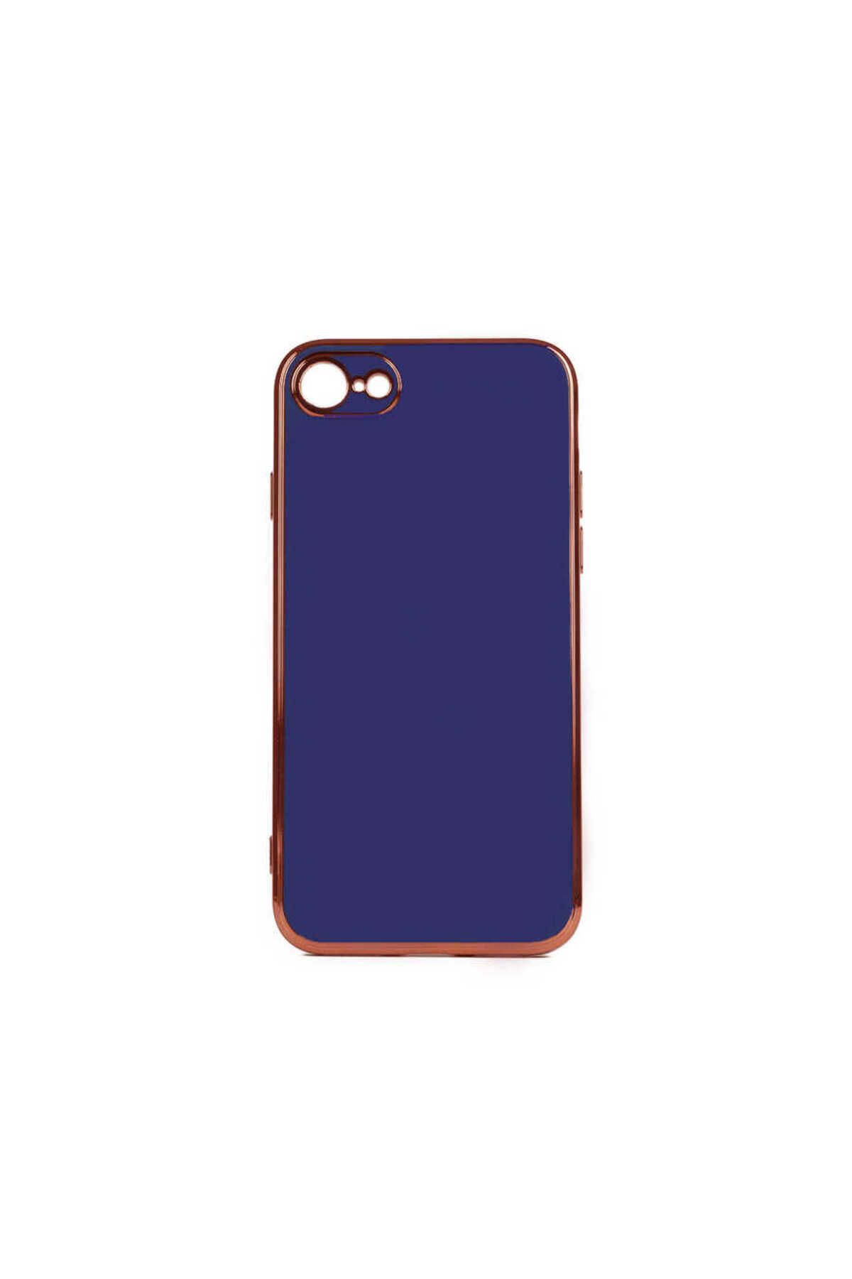 iPhone SE 2022 Uyumlu Zore Bark Kılıf-Lacivert