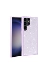 Galaxy S23 Ultra Uyumlu Parlak Taşlı Tasarım Zore Ston Kılıf-Lila Galaxy S23 Ultra Uyumlu Parlak Taşlı Tasarım Zore Ston Kılıf-Lila