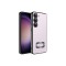 Galaxy S23 Plus Uyumlu Kamera Korumalı Logo Gösteren Zore Omega Kılıf-Siyah