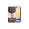 Galaxy A25 Kılıf Kamera Korumalı Figür Tasarımlı Zore Kapya Kapak-Koyu Kahve