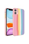 iPhone 11 Uyumlu Kamera Korumalı Renkli Temperli Zore X-Cam Kılıf-NO5 iPhone 11 Uyumlu Kamera Korumalı Renkli Temperli Zore X-Cam Kılıf-NO5