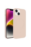 iPhone 14 Uyumlu Magsafe Wireless Şarj Özellikli Pastel Renk Silikon Zore Plas Kılıf-Pembe Açı iPhone 14 Uyumlu Magsafe Wireless Şarj Özellikli Pastel Renk Silikon Zore Plas Kılıf-Pembe Açı