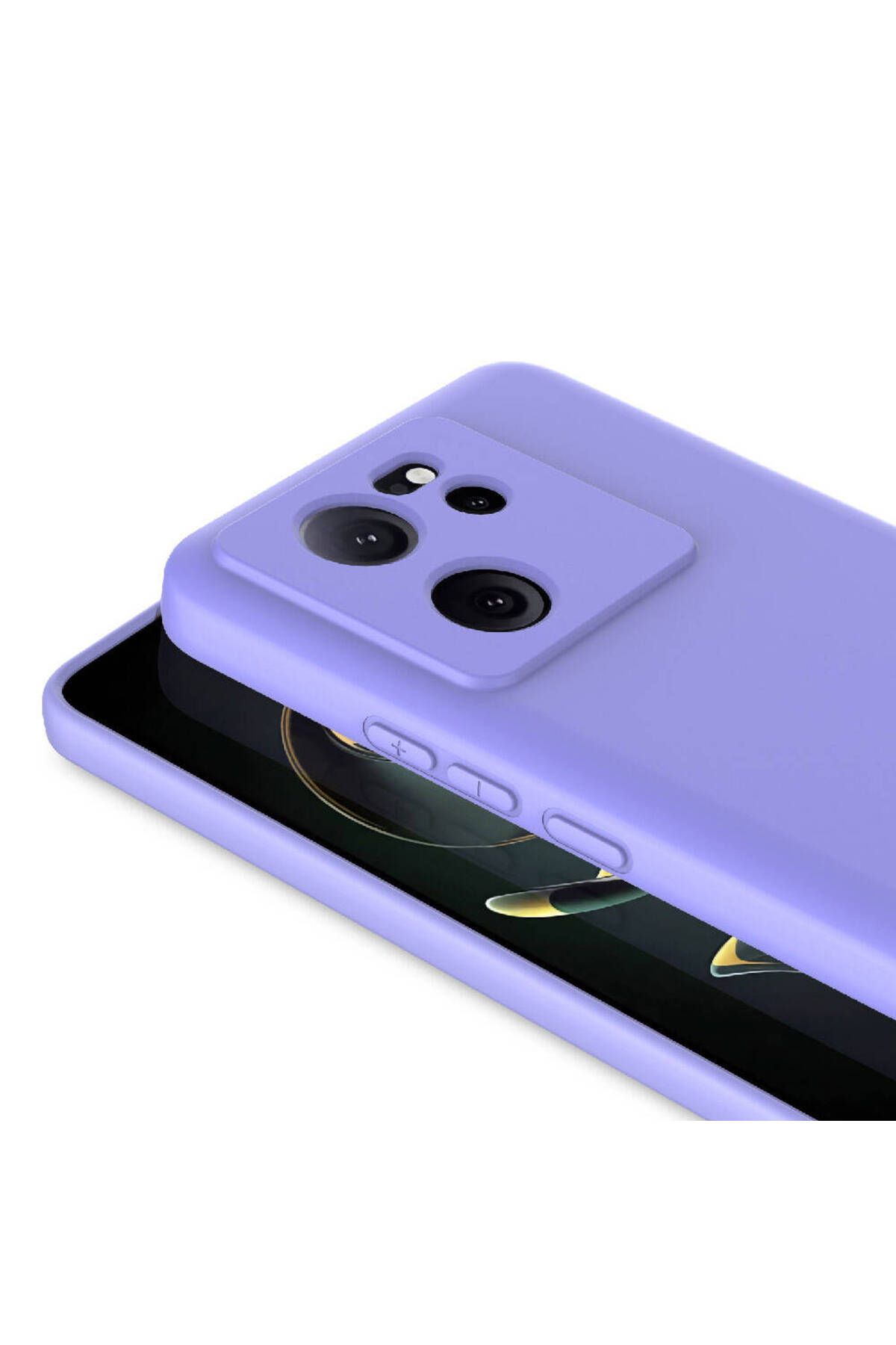 Xiaomi Mi 13T Pro Uyumlu Zore  Mara Lansman Kılıf-Kırmızı