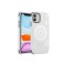 iPhone 11 Uyumlu Zore Wireless Şarj Özellikli Desenli Hot Kılıf-Beyaz