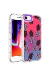 iPhone SE 2020 Uyumlu Kamera Korumalı Renkli Desenli Sert Silikon Zore Korn Kılıf-NO6 iPhone SE 2020 Uyumlu Kamera Korumalı Renkli Desenli Sert Silikon Zore Korn Kılıf-NO6