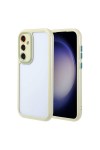 Galaxy S23 Kılıf Kamera Korumalı Renkli Kenar ve Çerçeve Tasarımlı Zore Vitamin Kapak-Yeşil Galaxy S23 Kılıf Kamera Korumalı Renkli Kenar ve Çerçeve Tasarımlı Zore Vitamin Kapak-Yeşil