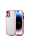 iPhone 11 Kılıf Kamera Korumalı Renkli Kenar ve Çerçeve Tasarımlı Zore Vitamin Kapak-Mürdüm iPhone 11 Kılıf Kamera Korumalı Renkli Kenar ve Çerçeve Tasarımlı Zore Vitamin Kapak-Mürdüm