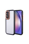 Galaxy A54 Kılıf Kamera Korumalı Renkli Kenar ve Çerçeve Tasarımlı Zore Vitamin Kapak-Siyah Galaxy A54 Kılıf Kamera Korumalı Renkli Kenar ve Çerçeve Tasarımlı Zore Vitamin Kapak-Siyah