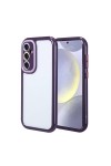 Galaxy S24 Kılıf Kamera Korumalı Renkli Kenar ve Çerçeve Tasarımlı Zore Vitamin Kapak-Derin Mor Galaxy S24 Kılıf Kamera Korumalı Renkli Kenar ve Çerçeve Tasarımlı Zore Vitamin Kapak-Derin Mor