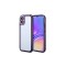 Galaxy A05 Kılıf Kamera Korumalı Renkli Kenar ve Çerçeve Tasarımlı Zore Vitamin Kapak-Derin Mor
