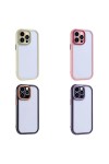iPhone 15 Pro Max Kılıf Kamera Korumalı Renkli Kenar ve Çerçeve Tasarımlı Zore Vitamin Kapak-Yeşil iPhone 15 Pro Max Kılıf Kamera Korumalı Renkli Kenar ve Çerçeve Tasarımlı Zore Vitamin Kapak-Yeşil