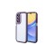 Galaxy A15 Kılıf Kamera Korumalı Renkli Kenar ve Çerçeve Tasarımlı Zore Vitamin Kapak-Derin Mor